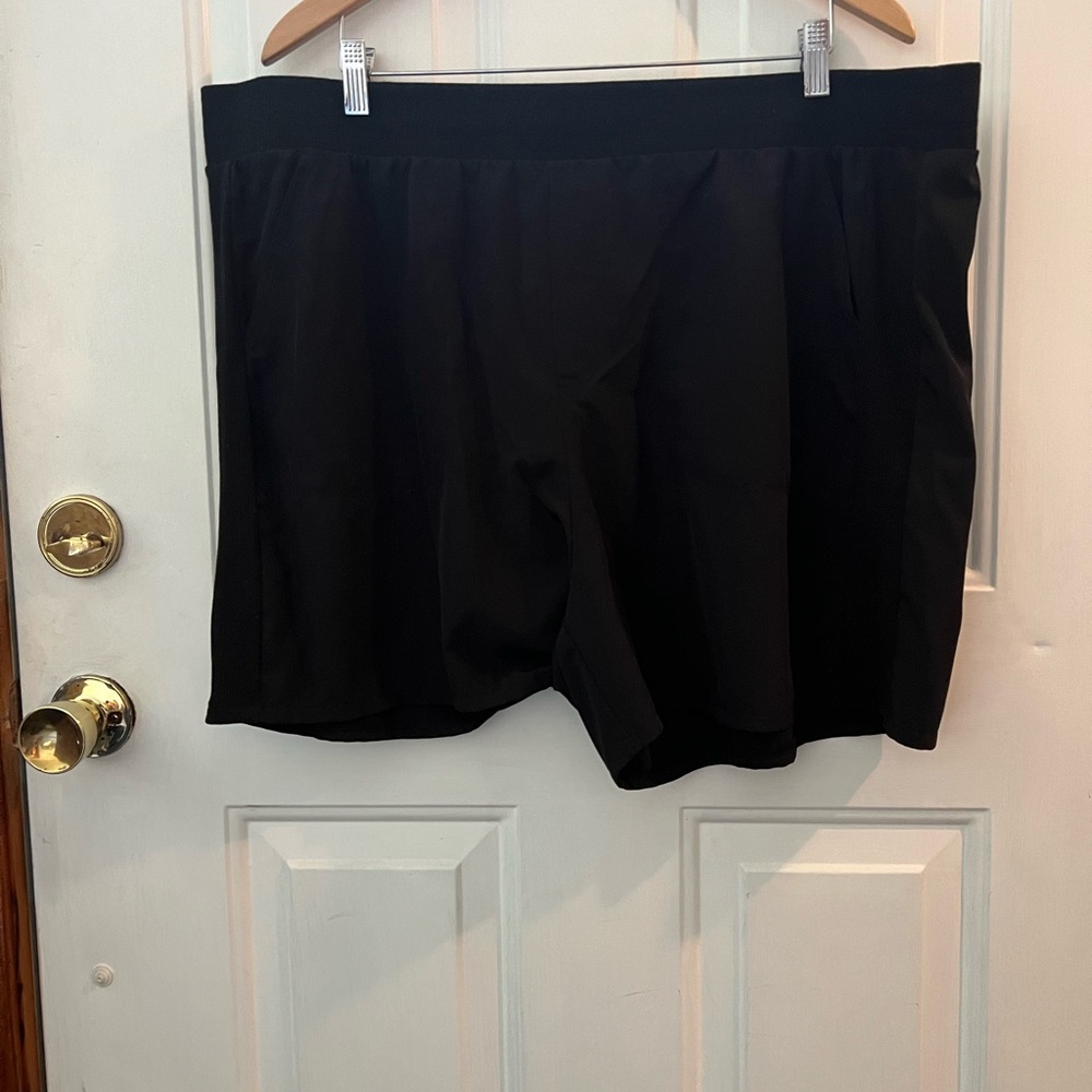 Black Summer shorts.